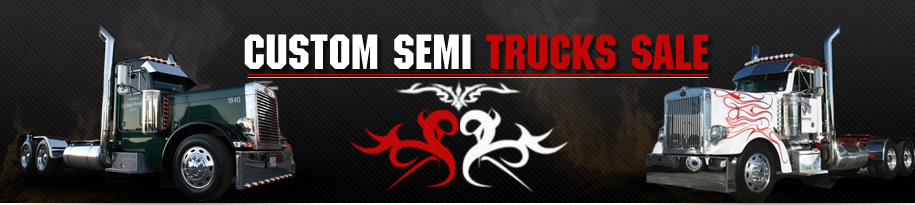 custom semi trucks